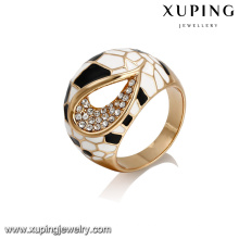 14395 Xuping Mode Produkt neuen Design großen Ring in 18k Beschichtung mit Kupferlegierung für Frauen